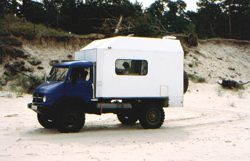 Unimog am Strand