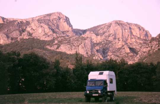 Unimog in Verdon